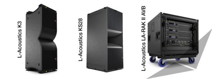 l-acoustics k3 ks28 la-rak2